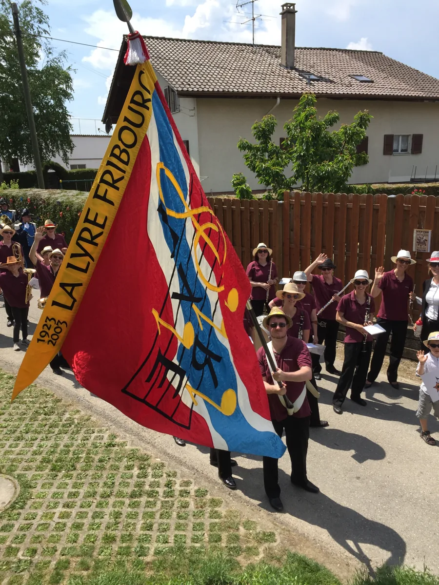 Le drapeau de La Lyre